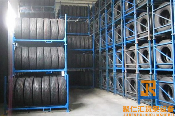 汽車4S輪胎店貨架